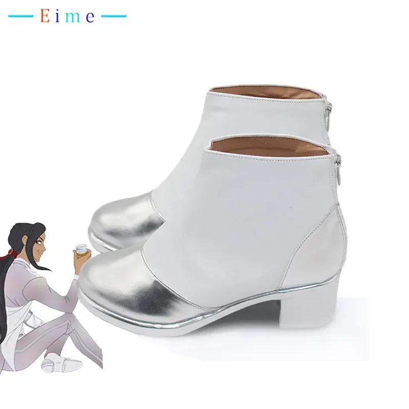 Game Twistedd Wonderlandd Jamil Riddle Cosplay Shoes Halloween Carnival Boots PU Shoes Cosplay Props Accessories Custom Made