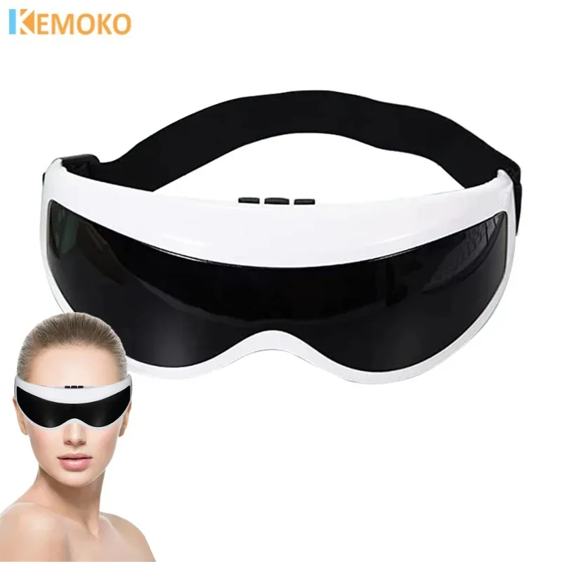 

Electric Eye Massager Mask Wireless Migraine Eye Magnetic Vision Improvement Forehead Vibration Glasses Vibration Health Care