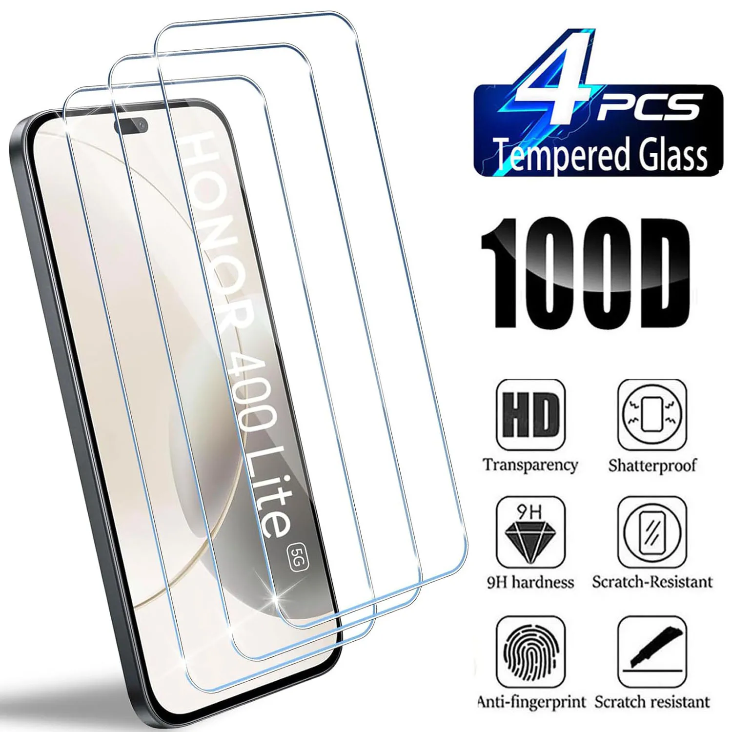 

For Huawei Honor 400 Lite 5G HD Screen Protector Tempered Glass