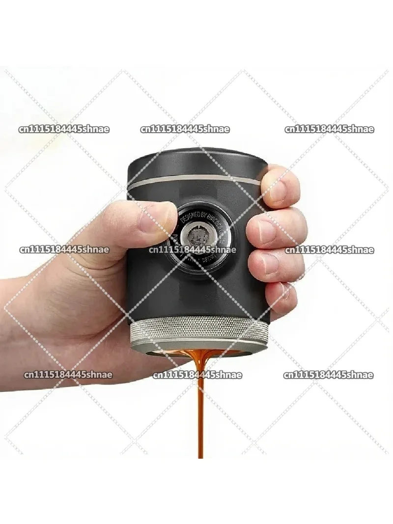 Portable Espresso Maker 18 Bar Pressure Travel Coffee Machine Manual Coffee Maker for Outdoor Camping Hiking Gift