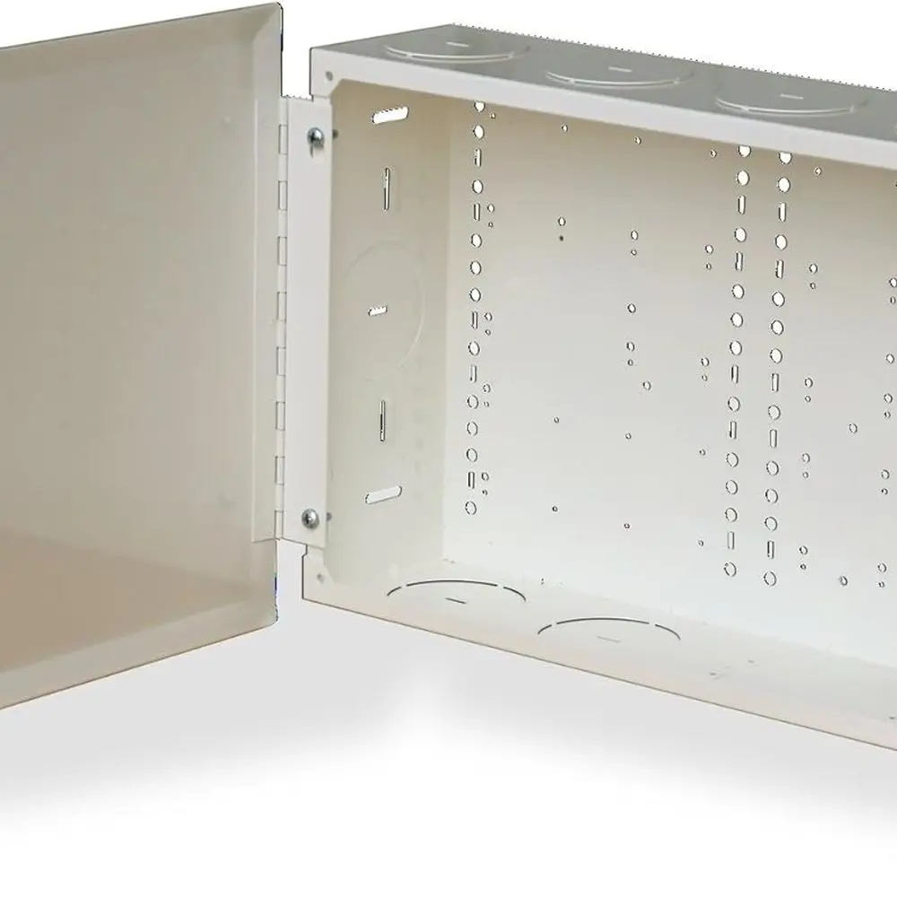 

Шкаф для структурированной проводки, 14,25 x 10 x 4, белый