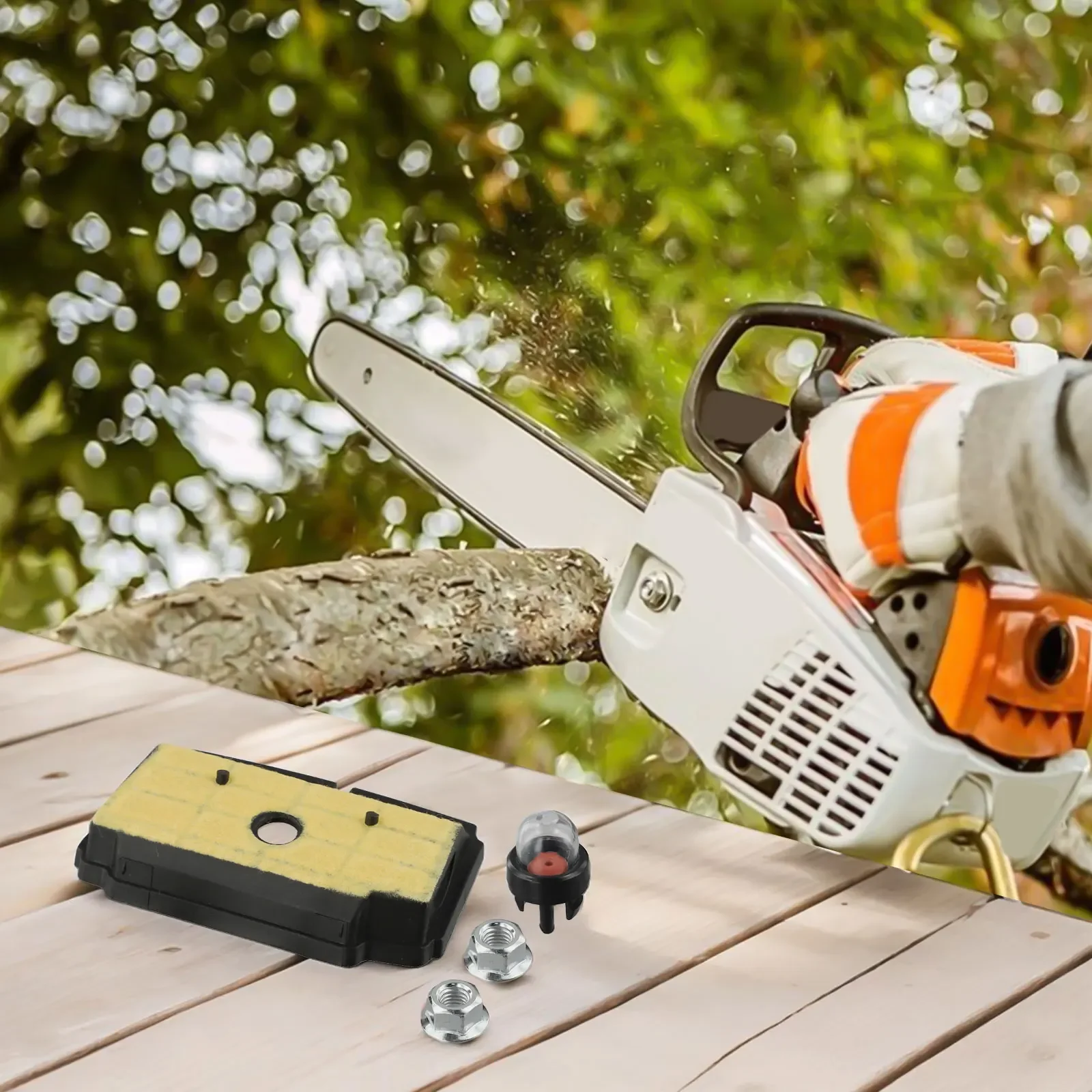 Comprehensive Maintenance Kit Chainsaw Maintenance MS193T MS194T Parts Air Filter Kit Easy Installation Essential Components