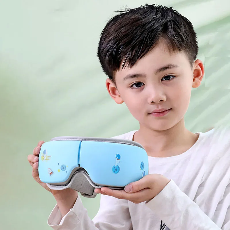 Children eye massage instrument intelligent youth hot charging electric eye eye care massager