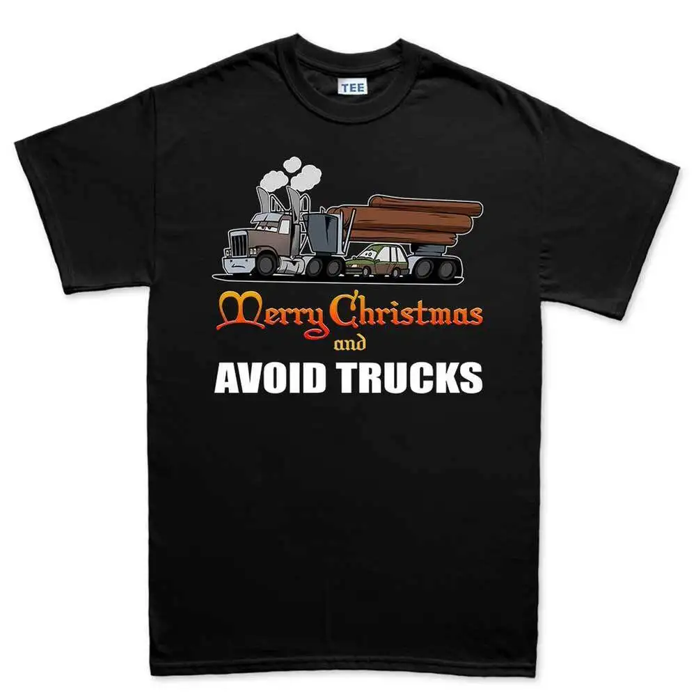 Avoid Trucks Griswold Xmas Funny Christmas Mens T shirt Tee Top T-shirt