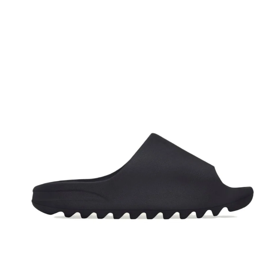 Adidas Black Yeezy Slide Men's Women's Fashion Slippers Soft Cushioned Comfort Sandals