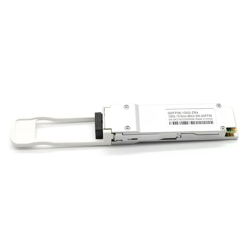

QSFP28 100G ZR4 80 км 1310 нм LC разъем SMF QSFP 100GGE 1310 нм 80 км SFP оптоволоконный модуль