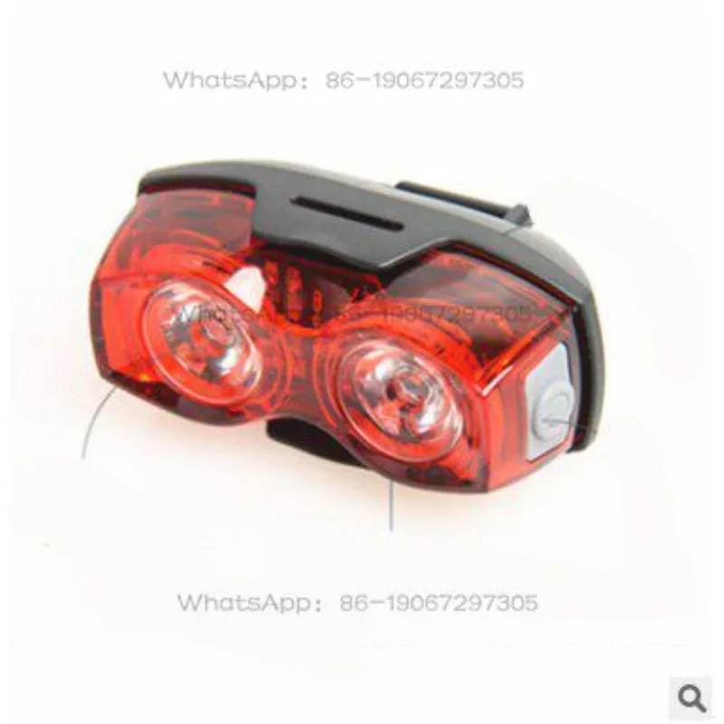 3PCS Bicycle Tail Lights, Flash Mountain Bike Warning Lights, Cycling Equipment view 2