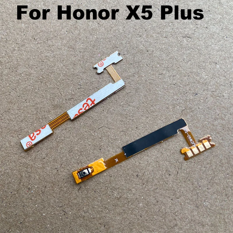 

Для Huawei Honor X5 Plus кнопка регулировки громкости гибкий кабель боковой ключ переключатель включения выключения замена кнопок управления