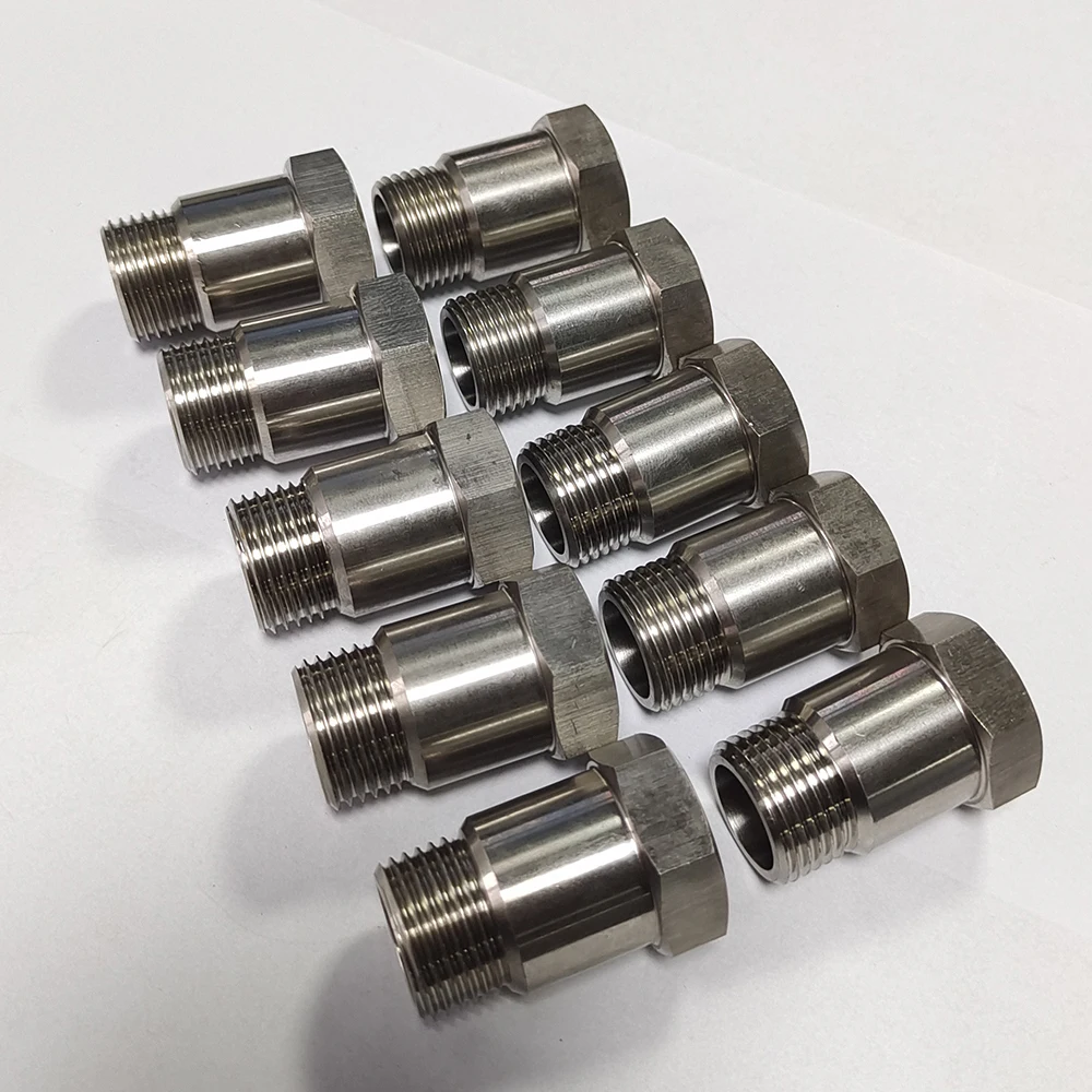 

10pcs Stainless Steel Sensor Adapter Extension Pipe 35 Mm M18 X1.5 for Sensor Applications