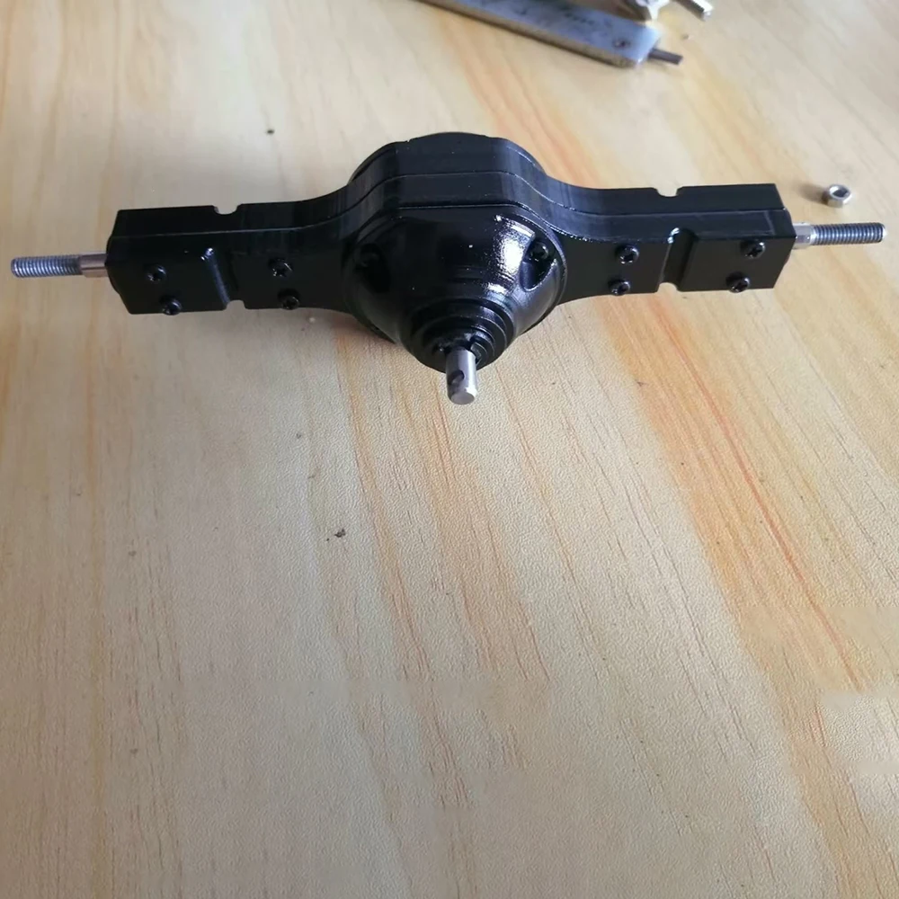

Aluminum Alloy CNC Rear Axle/Through Axle with Differential for 1/14 Tamiya RC Truck SCANIA VOLVO Mercedes-Benz ACTROS MAN Parts