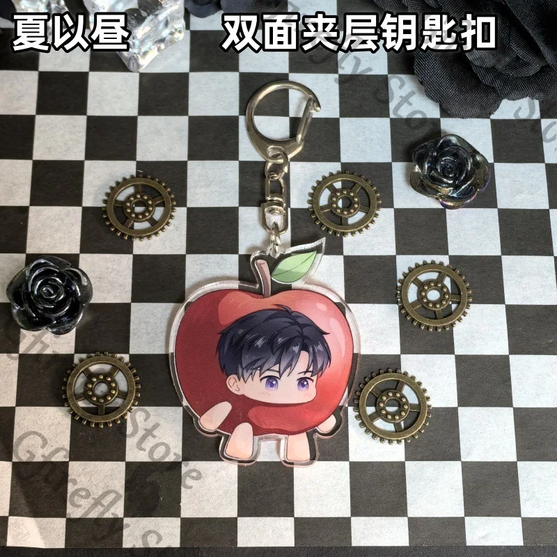 Love and Deepspace Acrylic Anime Xavier Bag Keychain Sylus Q Version Pendant Caleb Cute Zayne Decorate Rafayel Exquisite Gift