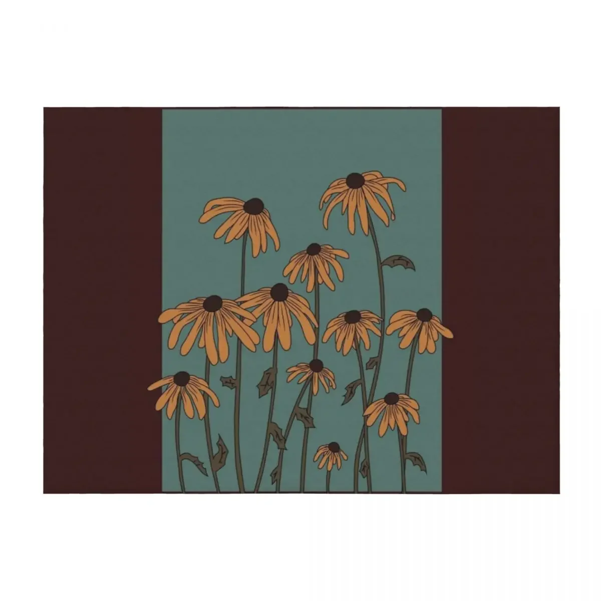 

Одеяло Black Eyed Susans Тяжелые большие тонкие утяжеленные одеяла