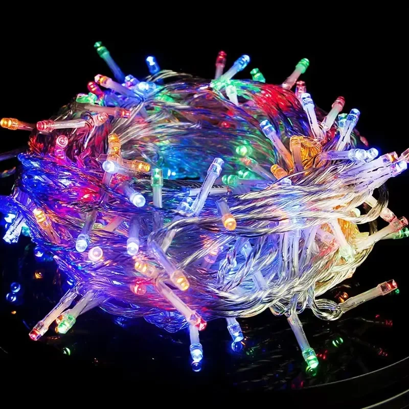 for Christmas Lights Decoration 200 LED Colorful Fairy Lights Indoor Outdoor 8 Flashing Mode Light Strings