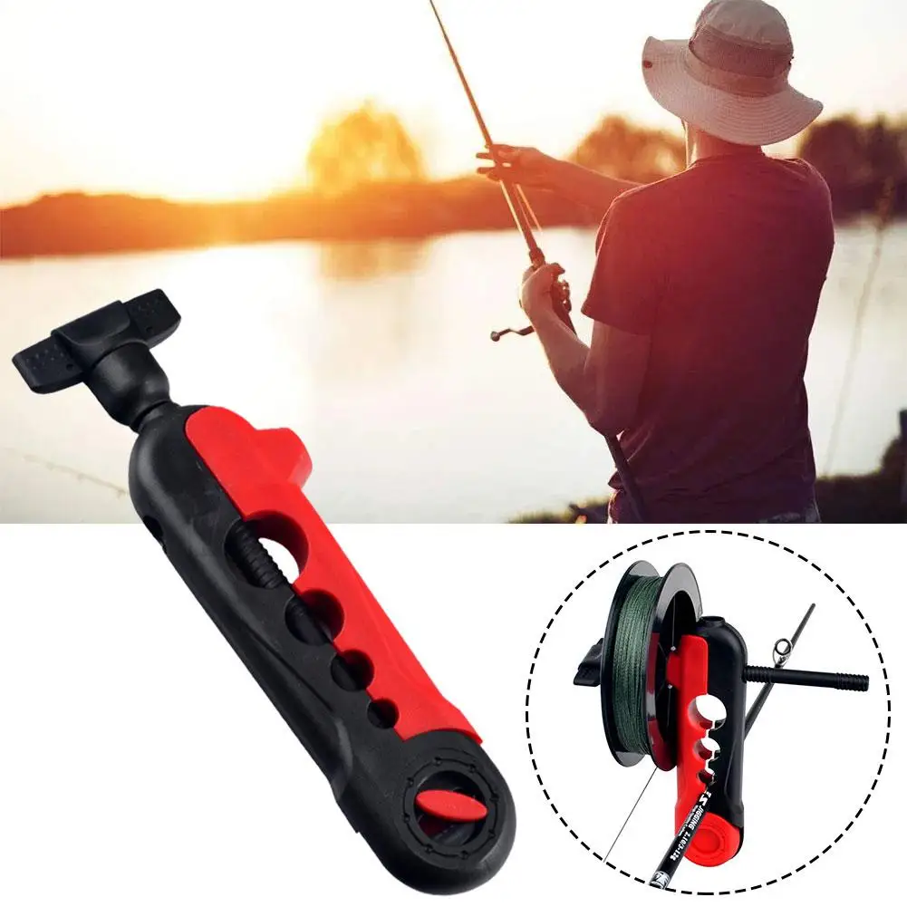 Avvolgitore per mulinello da pesca canna da mare linea di colata avvolgitore Spooler dispositivo rimovibile strumento di avvolgimento per avvolgimento portatile esterno multifunzione N7Q6