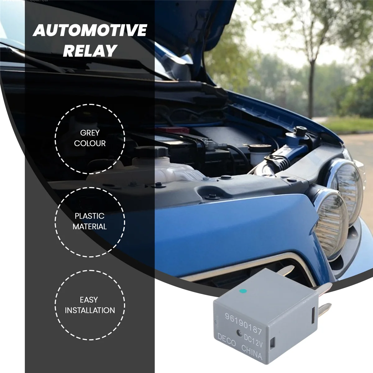 

Automotive Relay for Chevrolet Optra / Chevrolet Aveo 96190187 Car Relay—L48A