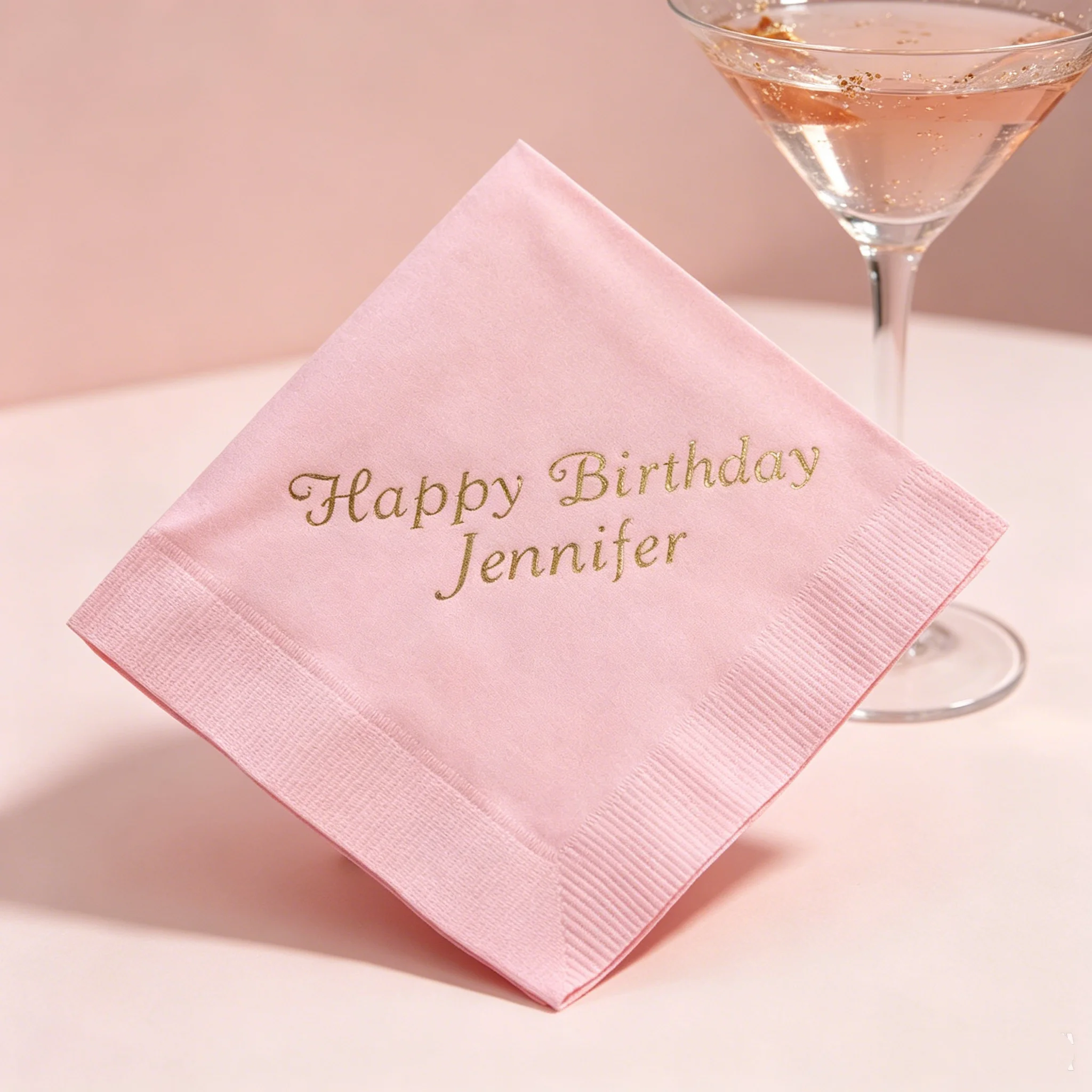 

50pcs Personalized Napkins Personalized Napkins Printed Personalized Cocktail Beverage Paper Birthday Party Monogram Custom Lunc