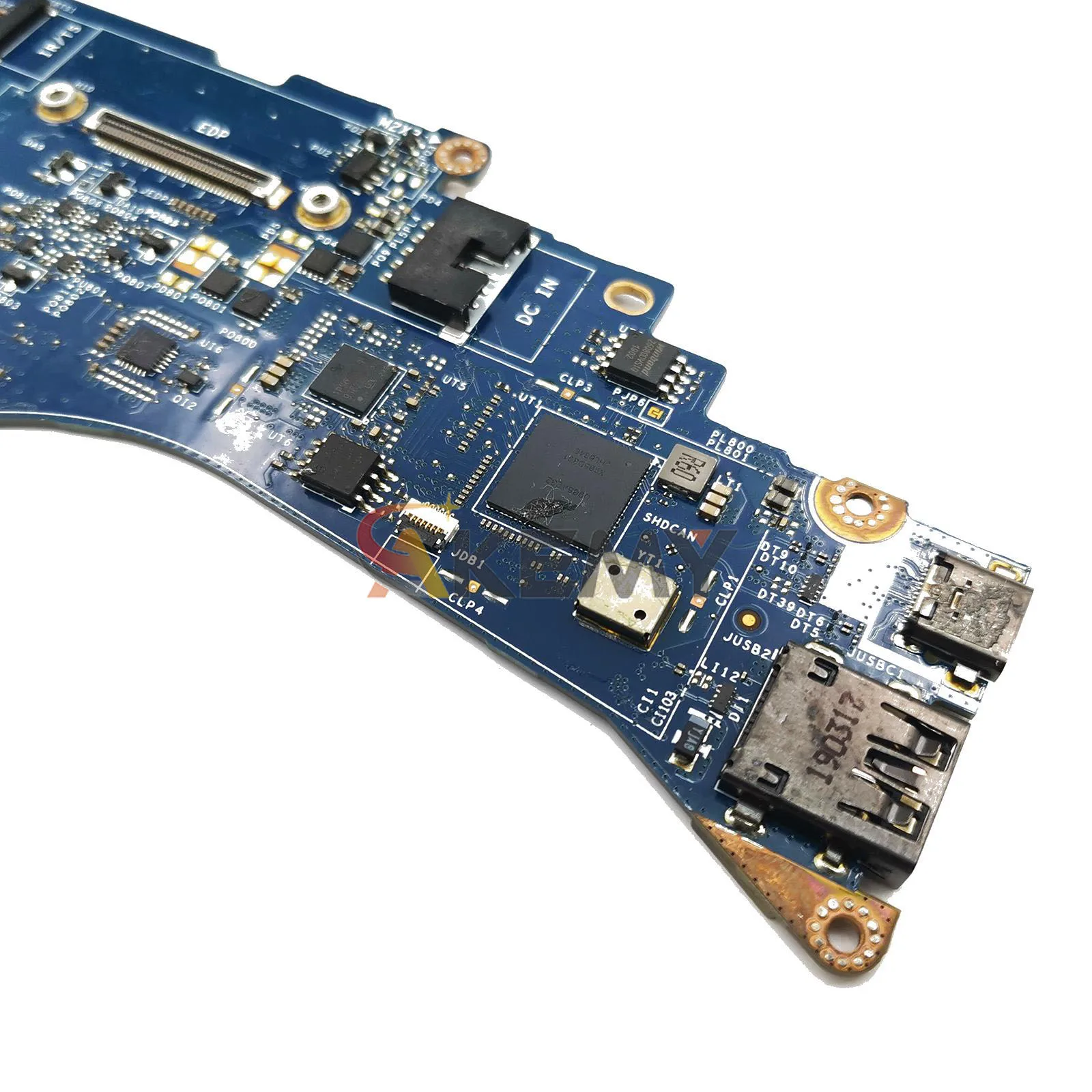 اللوحة الأم للكمبيوتر المحمول DELL Latitude 5501 Precision 3541 LA-H182P مع i7 i9-9th Gen CPU CN-0WH66R CN-0DTNGJ DTNGJ تم اختبارها بشكل جيد