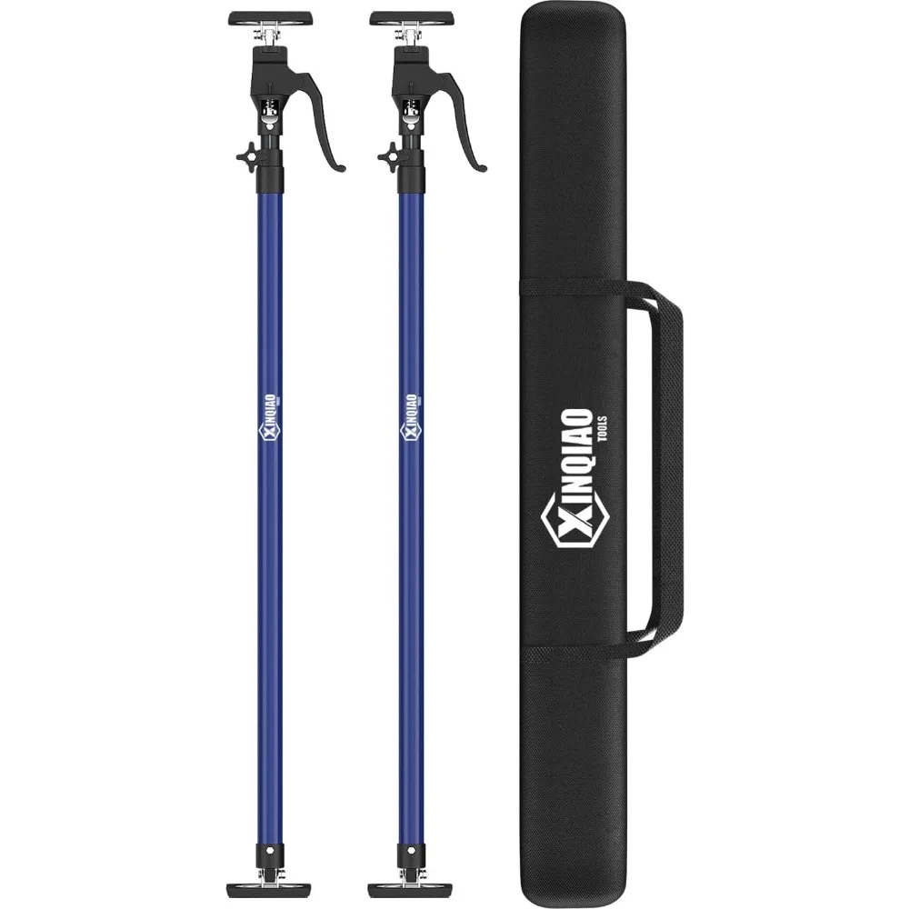 Adjustable Heavy Duty Support Poles for Cabinet Installation, Extendable from 49.2 to 114.2 Inches, Pack of 2