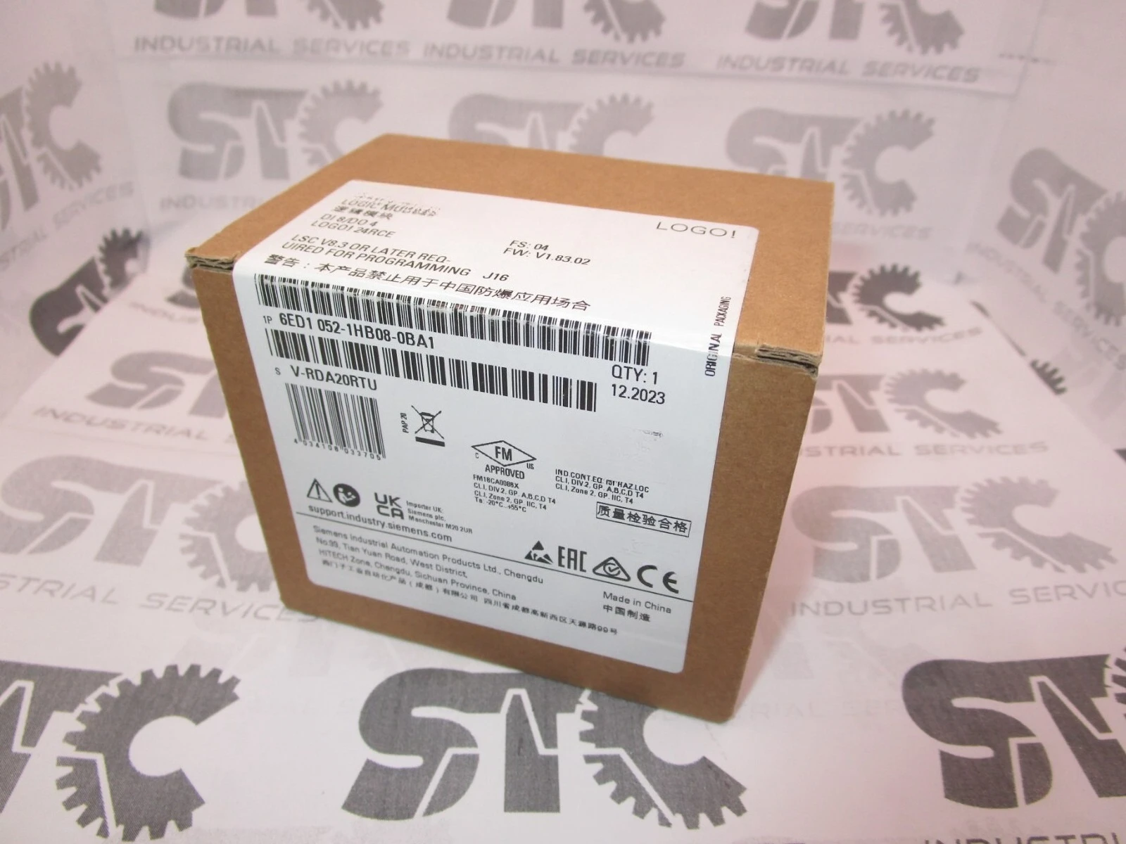 LOGO! PLC Module 6ED1-052-1HB08-0BA1 Original Genuine FAST SHIPPING