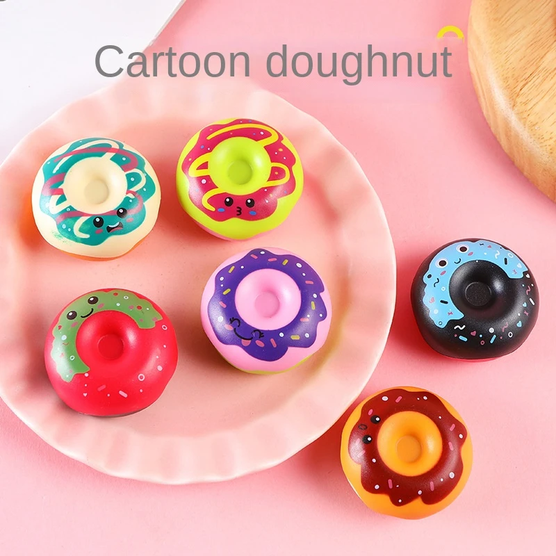 

New Simulation Pull Back Food Car, Donut Car, Gacha Miniature Model, Toy Car, Party Toys