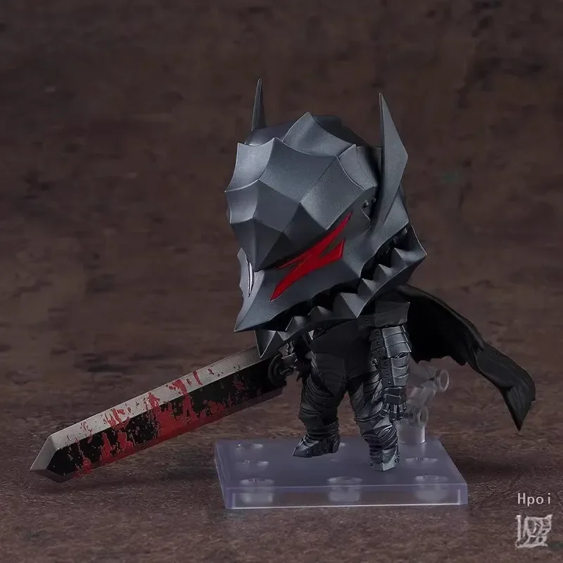 Q-Version Berserk Guts 2830 #   Bewegliche Actionfigur mit Wechselgesicht Sammlermodell Schreibtischdekoration in Box Anime-Geschenk