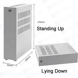 Arsylid Q32 ITX A4 Computerbox 3.2L Minor Mini Nucleus Anzeigefaktor Chassis 50mm Kühler Flex PSU Q31 8 Hauptverkauf A4 500 Blätter - №4