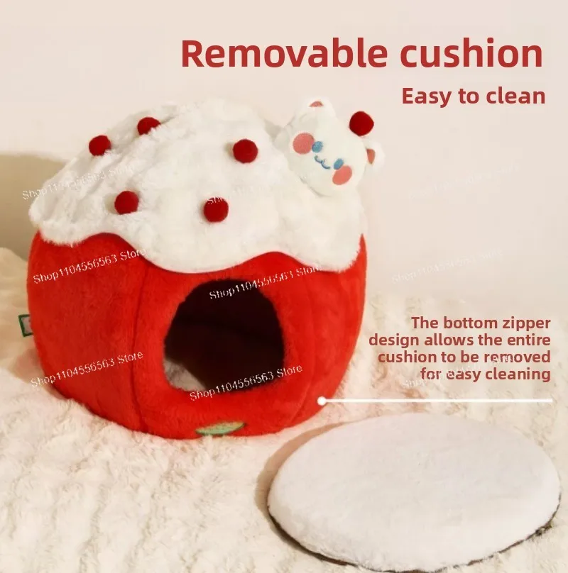 Cat Litter Winter Warm Closed Security Big Cat House Winter Cat House Universal