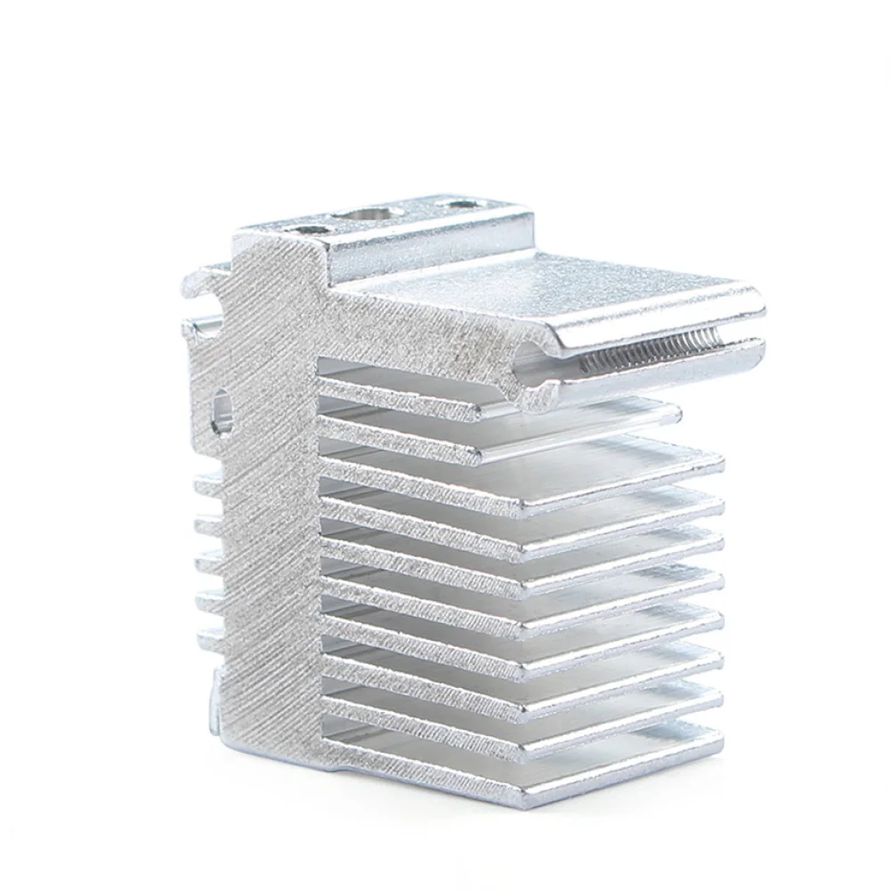 Para Koba 3 Extrusora Cabeça Bloco de Refrigeração Prata Dissipador de Calor Acessórios para Impressora 3D