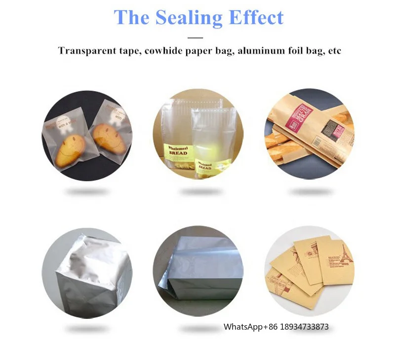 WD-FRE-300 Hochwertige Pedalbeutel-Versiegelungsmaschine