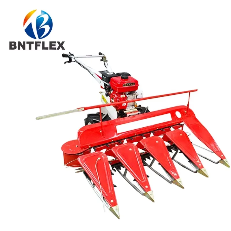 8HP Diesel Power Agricultural Machine Multi-Function Wheat Rice Reaper Soybean Pepper Alfalfa Wormwood Rubber Making Machinery