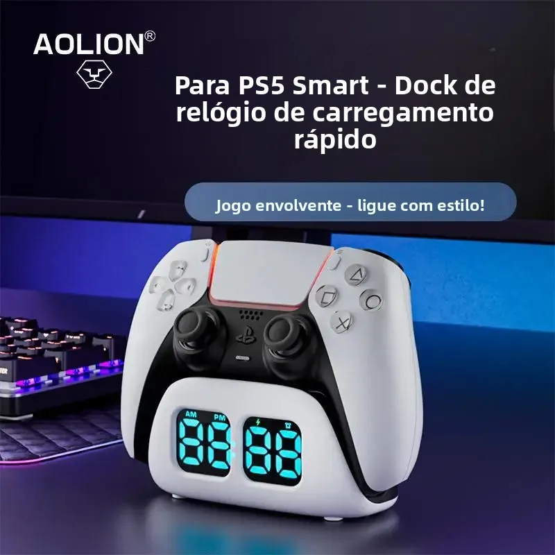 База-контроллера-ps5-зарядные-часы-креативная-зарядная-база-контроллер-sony-edge-elite-беспроводное-зарядное-устройство-настольное-хранилище