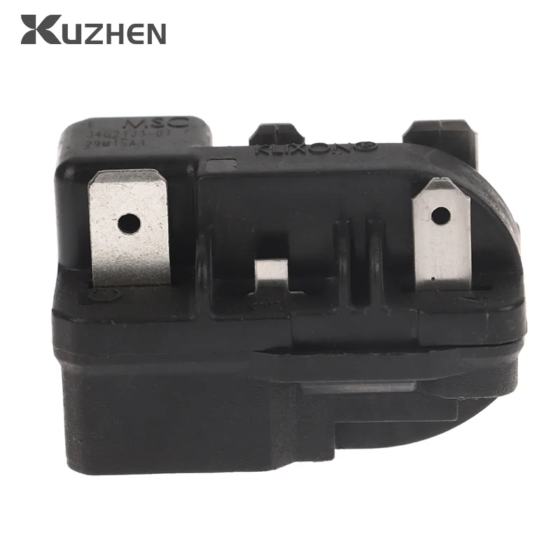 Relay with Overload and Overheat Protection, 1PC PTC Starter KLIXON Compatible with BCD-220TG Fridge Compressor.