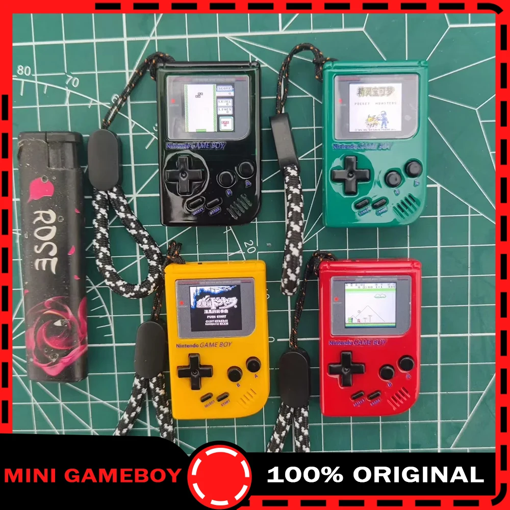 Mini GameBoy Portable Handheld Game Console 160*144 Screen Resolution Mini GB Game Console TF Card 100+ Game Boy custom Gifts