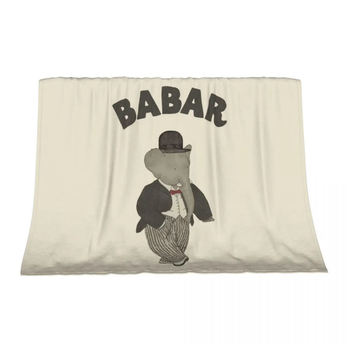

Vintage Babar Throw Blanket Cute Blankets For Bed Blankets For Baby Cute Plaid Blankets