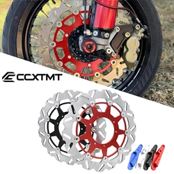 320mm Front Floating Brake Disc Brake Caliper Adaptor Bracket For Honda CR 125 250 CRF 250R 450R 250X 450X 2002-2021 2022