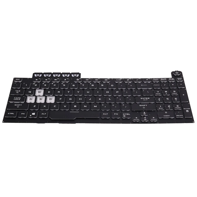 New Replacement Keyboard for TUF Gaming FX506, FX506II, FA506, FX706, FA706 with Backlit Feature-ABVP