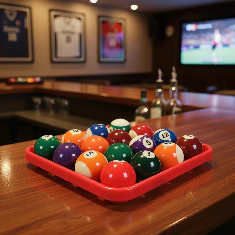 Billiard Ball Tray High Capacity Storage for Professional Pool Halls Convenient Use