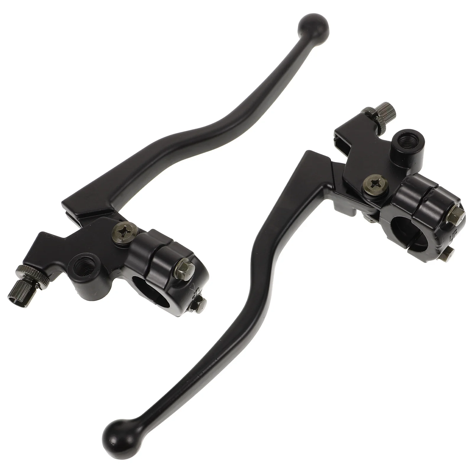 1 Juego de palanca de embrague de freno de motocicleta, construcción duradera, instalación sencilla, acabado elegante, múltiples modelos