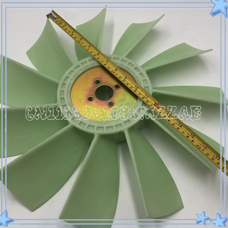 Excavator Parts Harvester Fan Blades, Blades V3800 Engine