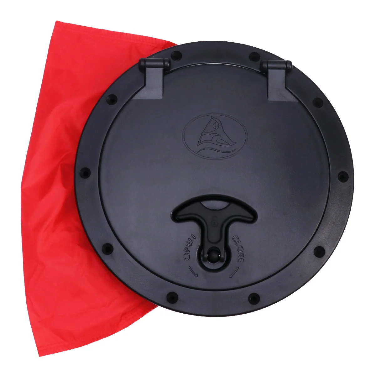 

8 Inch Canoeing Rotary Hatchcover Canoeing Accessories Pocket Hatchcover Portable Hatch Cover for Kayak Boat Fishing Rigging