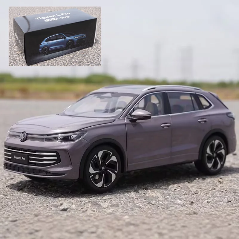 WELLY Neues 1:18 2025 VW Tiguan L PRO SUV Legierung-Automodell Druckguss-Metallfahrzeug Hochdetailliertes Kinderspielzeug Geschenk Dekoration 4