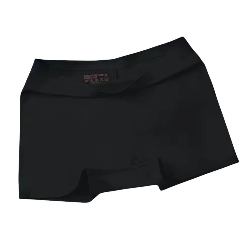 Pantalons de sécurité d'été en soie glacée, culottes fines sans couture, slips en soie glacée, sous-vêtements de Lingerie, Boxer pour femmes