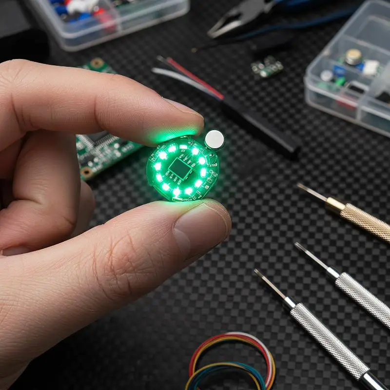 Magnetic Switch Lamp for Bambu Lab 3D Printer Shock Resistant Anti Interference LED 3D Printer Part for Industrial Printing Use