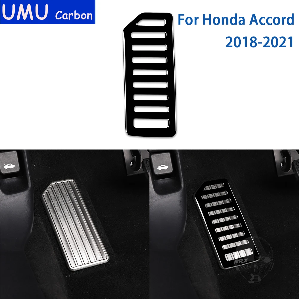 

For Honda Accord 2018 2019 2020 2021 Accessories Car Interior Glossy Black Plastic Instrument Panel Trim Sticker Decoration