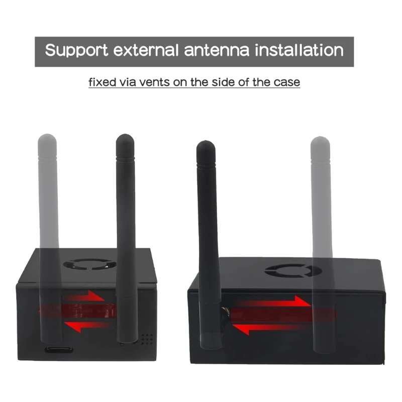 정확한 방열판 팬이 있는 Orange 5(N515) 개발 보드 보호기용 금속 케이스 손쉬운 연결