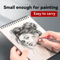 Professional 30 Sheets 8K 16K Coil Sketchbook Spiral Bound A4 A5 A6 Thick Drawing Paper Eco-Friendly Acid Free Artist Sketch Pad 4