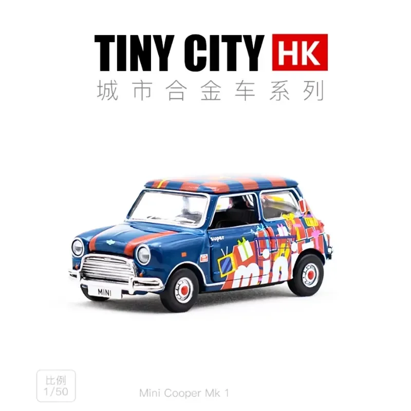 for Mk 1 1:50 Diecast Classic Car Model Alloy Miniature Vehicle Static Display Collectible Gift Simulation Toy Finished