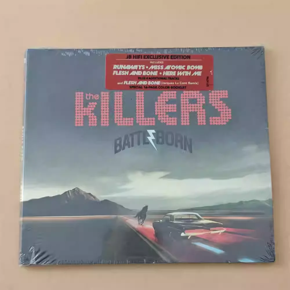 

Classic Alternative Rock Studio Album The Killers Music CD Battle Born Music Record Cosplay Walkman Car Soundtracks Box Gifts