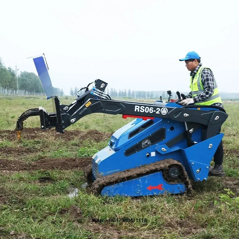 Engine Skid Steer Loader Cheap Crawler Tracked Mini Loader Small Skidsteer