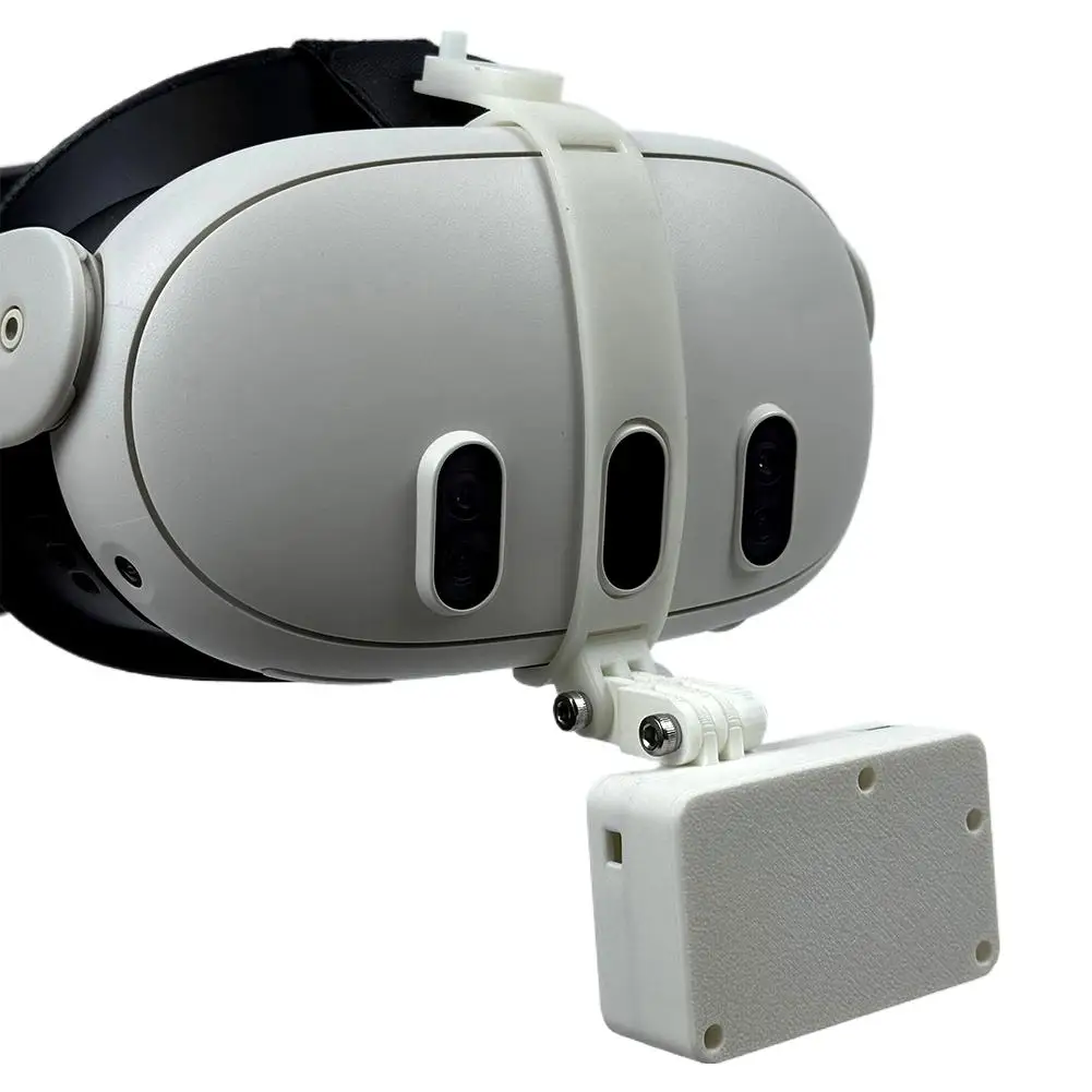 جهاز تعقب الوجه VR الجديد لـ Pico 4 63g VRC Meta Quest 2/3 التقاط السطح عالي الدقة وحدة تتبع الوجه اللاسلكية OSC